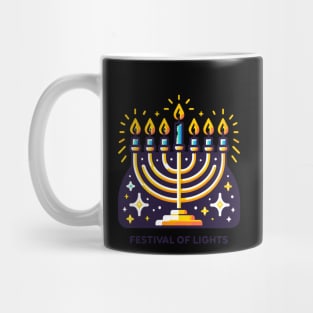 Hanukkah festival of lights Mug
